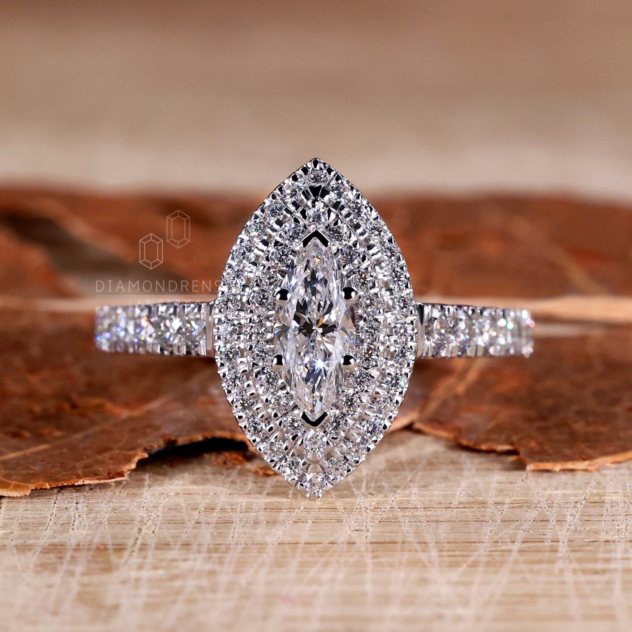 Marquee Diamond Ring Etsy Singapore