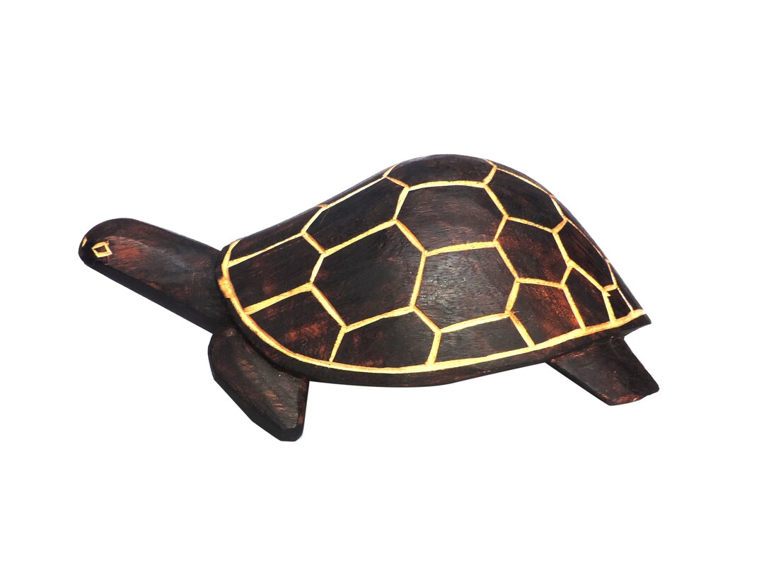 Large Wooden Turtle, Wooden Turtle, Wooden Turtle Decor, Handmade