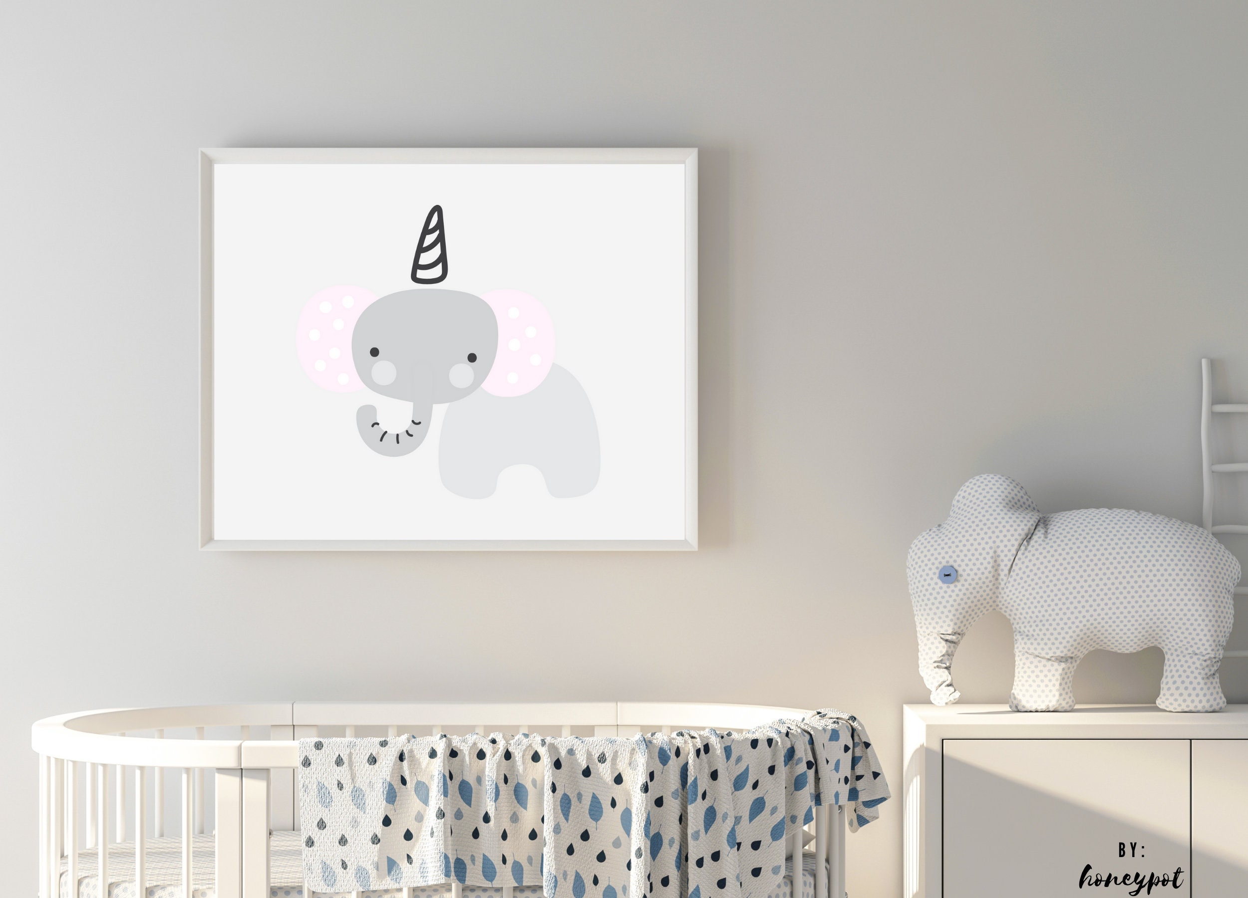 Süße Tiere Kinderzimmer Wand dekor neutrale Farben | Etsy