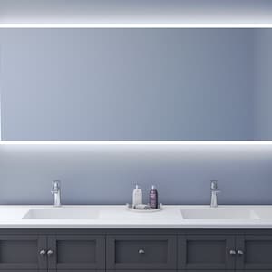 LED Bathroom Vanity Wall Mirror - 24x30, 36x30, 48x30, 60x30, 72x30 - For Bathroom, Powder Room, Bedroom