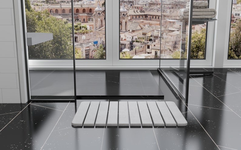 Fast Drying Diatomite Stone Bath Mat - Thumbnail 2