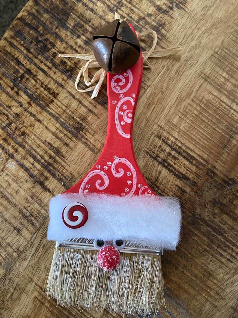 Paintbrush Santa - Etsy