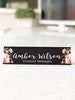 Personalized Desk Name Plate | Custom Office Decor | Sign | Teacher Gift |  Custom | Personalized with your name and title 2' x 8' 4106 