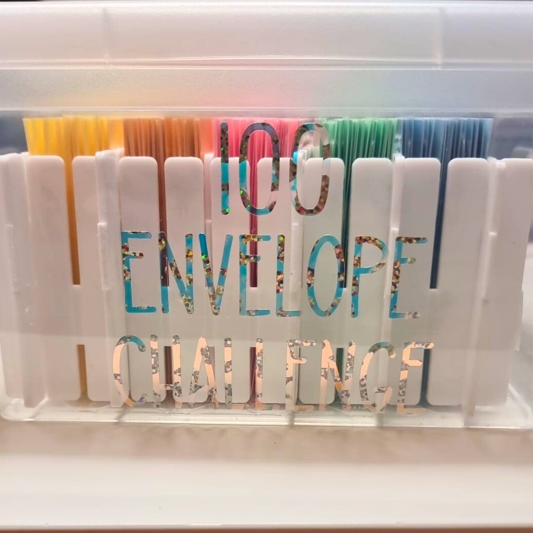 100 Envelope Challenge to Save With the Envelope Method, 100 Envelope ...