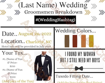 Groomsmen Proposal Printable | Etsy