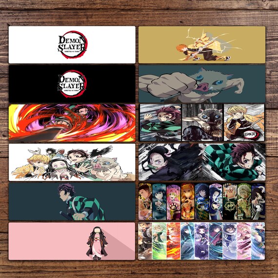 metal print demon anime bookmarks etsy canada