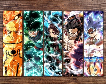 naruto bookmark etsy
