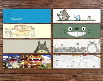 totoro bookmark etsy