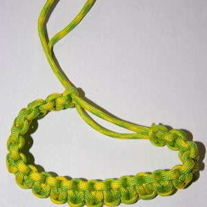 Paracord camera wrist strap