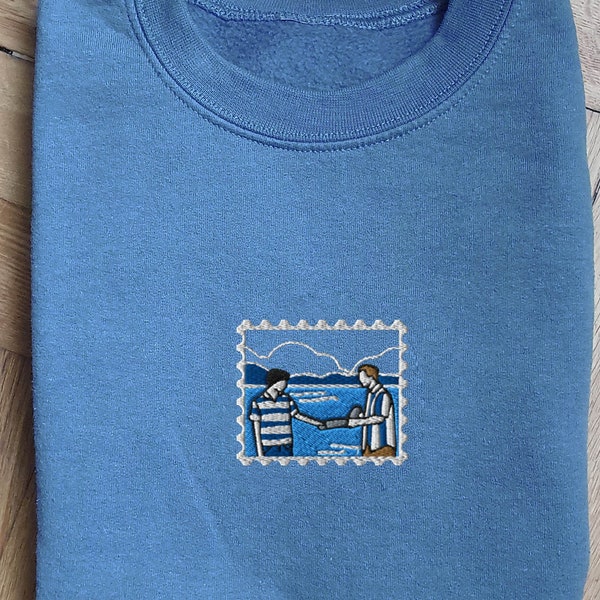 Embroidered Call me by your name Sweatshirt | Elio Oliver Sweatshirt | Timothee Chalamet Sweatshirt