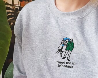 Embroidered Eternal Sunshine of a Spotless Mind Sweatshirt | Eternal Sunshine Gift | Spotless Mind Gift