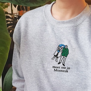Embroidered Eternal Sunshine of a Spotless Mind Sweatshirt | Eternal Sunshine Gift | Spotless Mind Gift