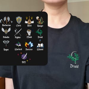 Embroidered DnD Shirt