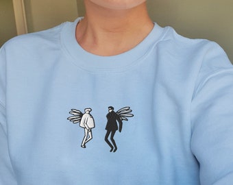Besticktes Good Omens Sweatshirt