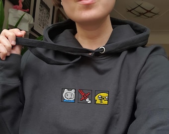Bestickter Adventure Time Hoodie
