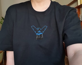 Haftowana koszula Nightwing