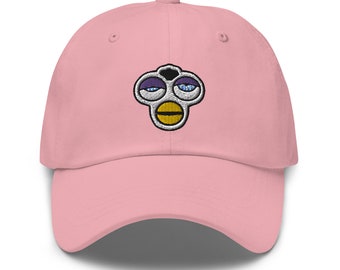 Eyeroll Furby hat