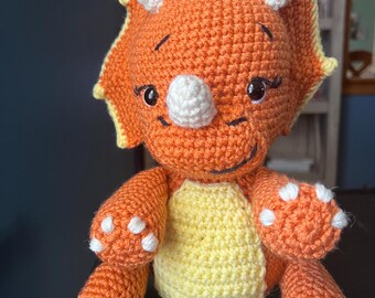 Triceratops Amigurumi