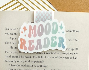 Mood Reader Magnetic Bookmark, Book Lover Magnetic Bookmark, Book Club Gift, Romance Readers, Spicy Bookmark