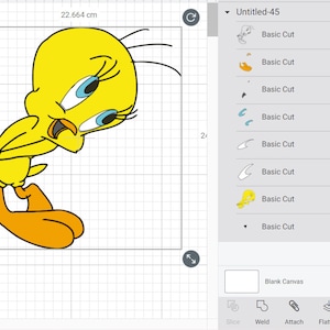 Tweety SVG