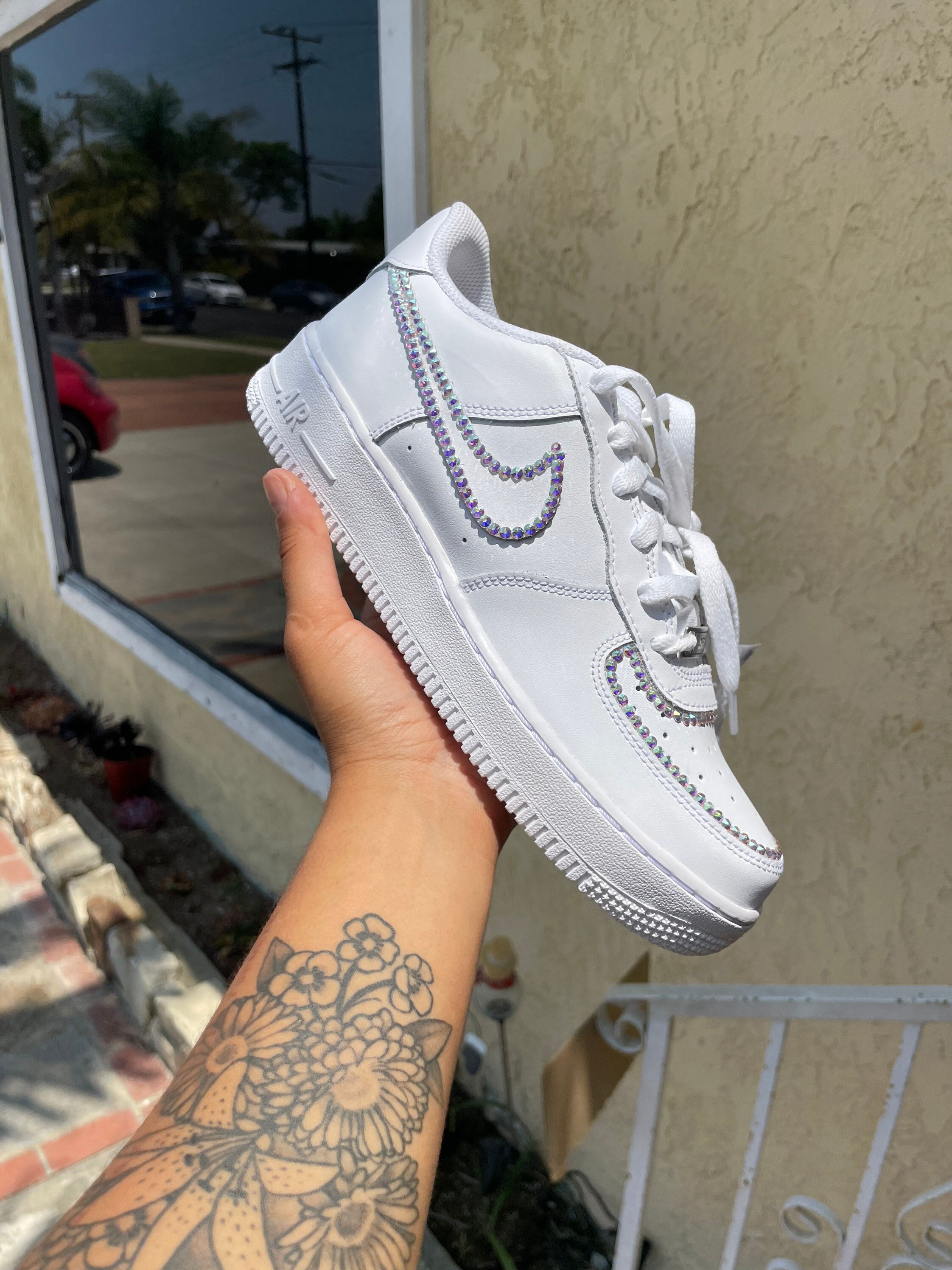 swarovski crystal air force 1