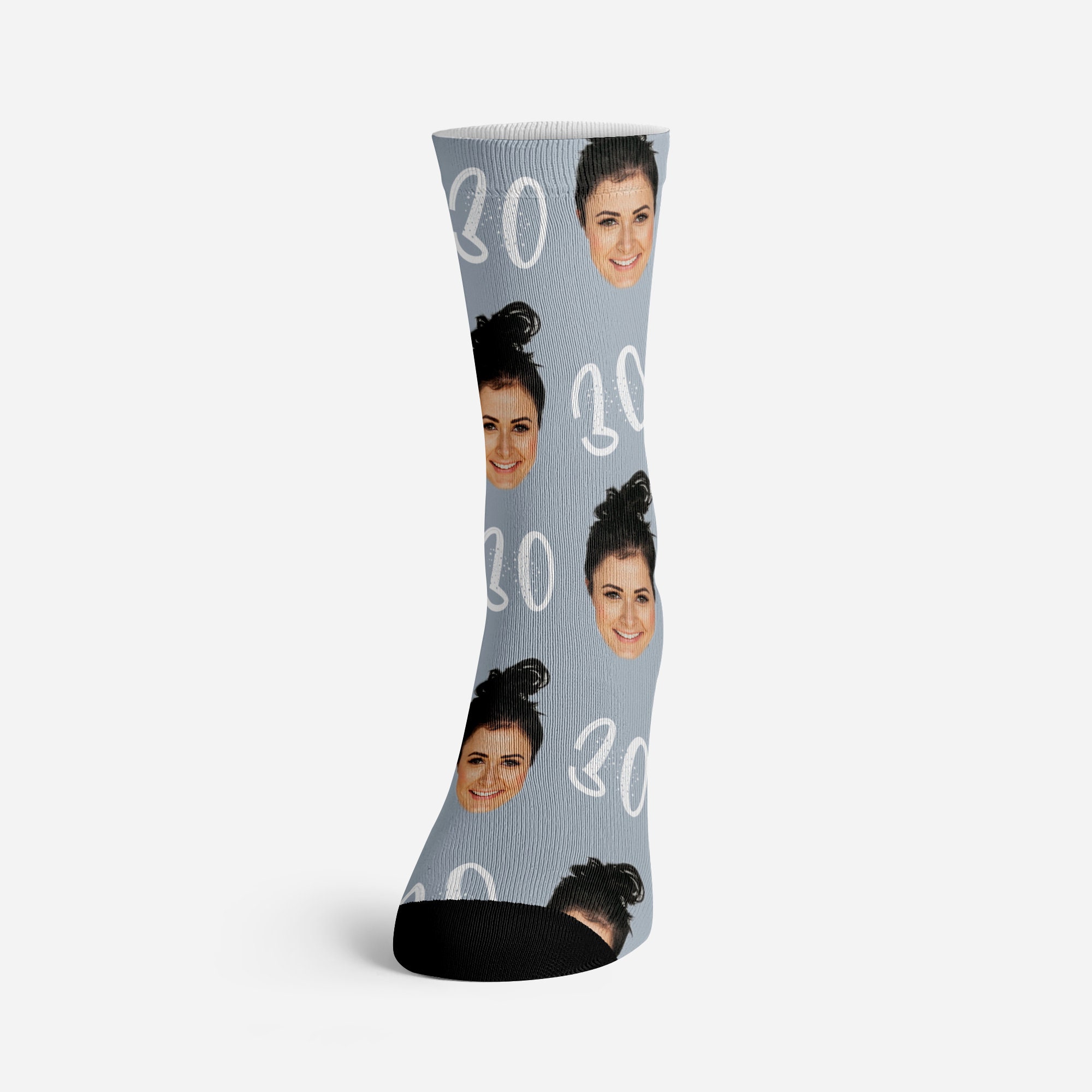 30Th Birthday Customisable Socks - Custom Present Gift, Gift. Birthday Gift