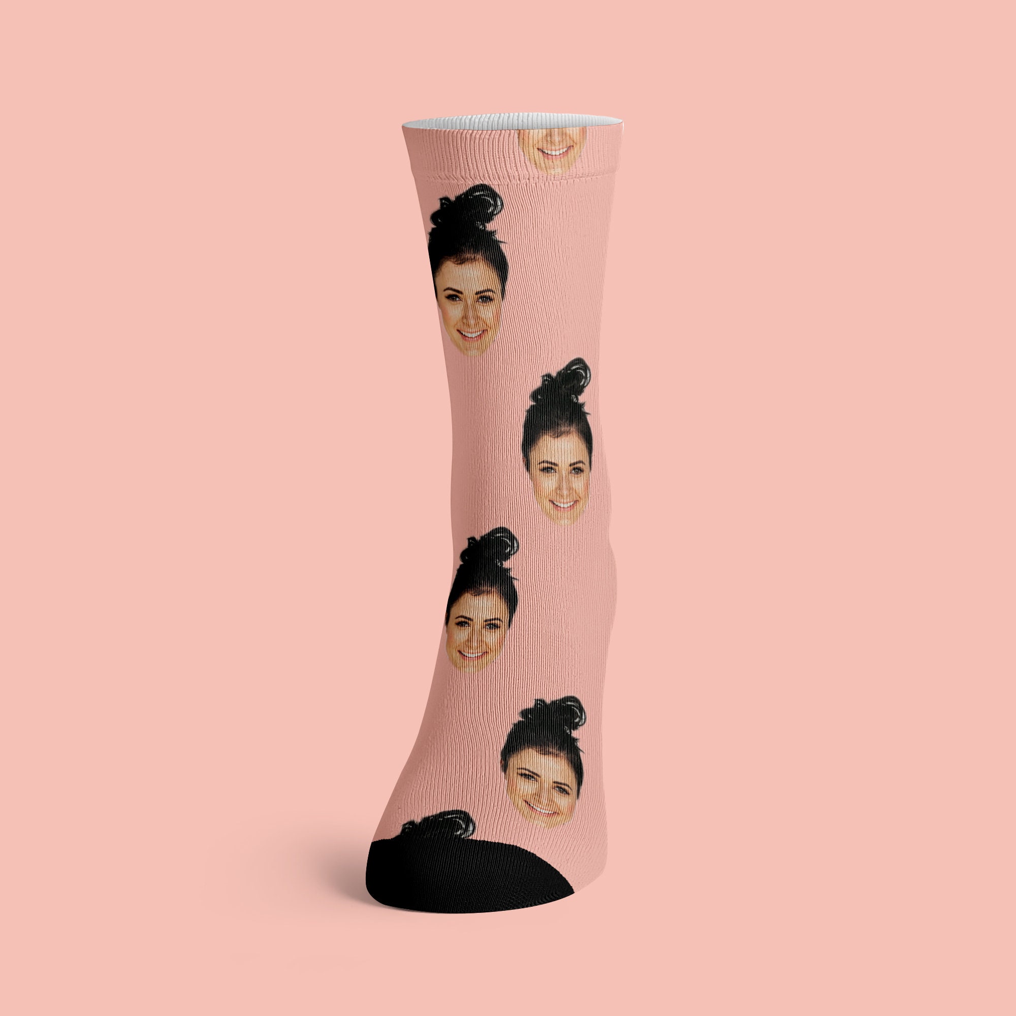 Customisable Socks - Pastal Print Custom Birthday Present Gift, Gift. Birthday Gift
