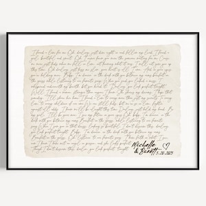 STAMPA TESTO PERSONALIZZATO, Arte murale personalizzata per canzoni nuziali, Regalo per partner marito moglie, Regalo romantico per lui, Regalo di anniversario di carta, Digitale