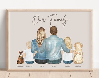 Presente personalizado para a mãe, ideia de presente para o dia das mães, presente de aniversário da filha, presente de Natal para a mãe dos filhos, presente personalizado para a mãe, presente exclusivo para a mãe