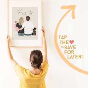 NEW MOM GIFT Idea, Personalized Family Print, First Time Mom Birthday, 1st Mother's Day, Unique Gift for New Parent, 1st Time Mom Gift Ideas image 10