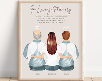 Personalized Photo Memorial A Letter From Heaven For Loss Loved Ones