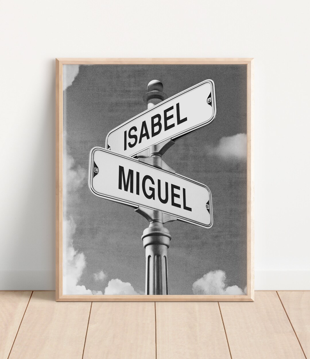Personalized Street Sign Print Custom Wallart Unique Etsy