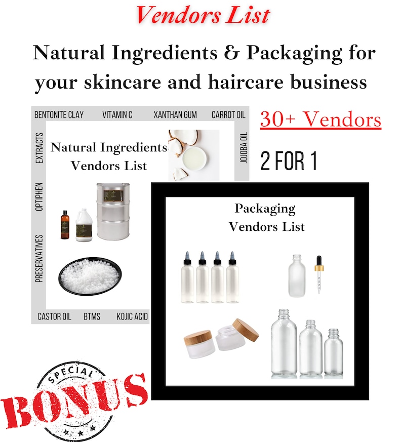 DIY Skin Care Formulation Ebook. Formulations & Recipes (Instant Download) - Etsy