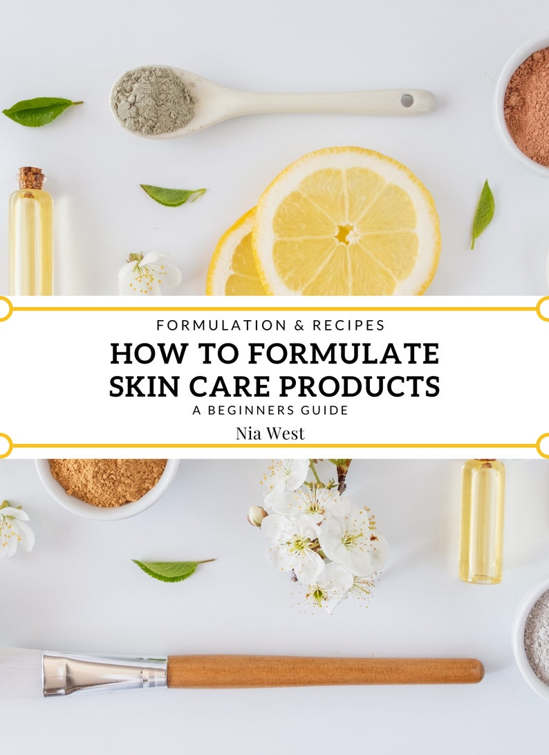 DIY Skin Care Formulation Ebook. Formulations & Recipes - Etsy
