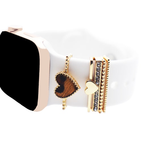 Custom Halo Rings for Apple Watch Stackable Band Charm Etsy