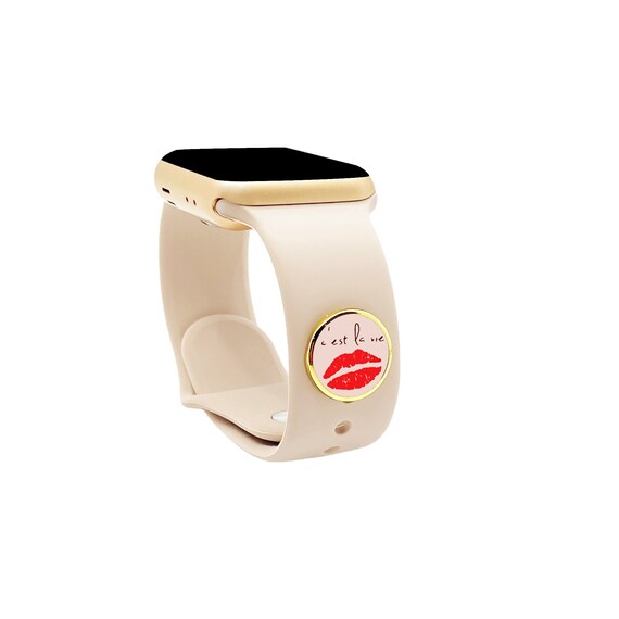 Smart Watch Band Charms Fashion French C est La Vie Decorative Apple Watch Samsung Band Buddies Magic Band Charm Stud Watch Bling Decoration Etsy Canada