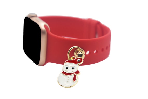 Smart Watch Band Christmas Snowman Charms Fashion Decorative