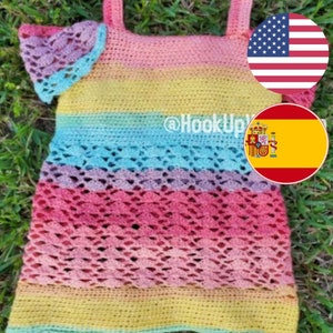 Sunshine & Rainbows - Crochet Summer Shirt Pattern