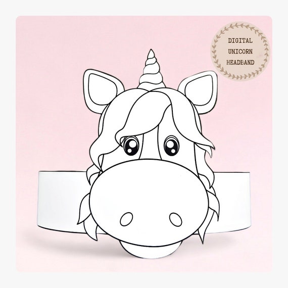 Masques à Colorier Licorne Enfant Hifot - 12 Pièces Blanc + élastiques - Activité Manuelle Et Carnaval