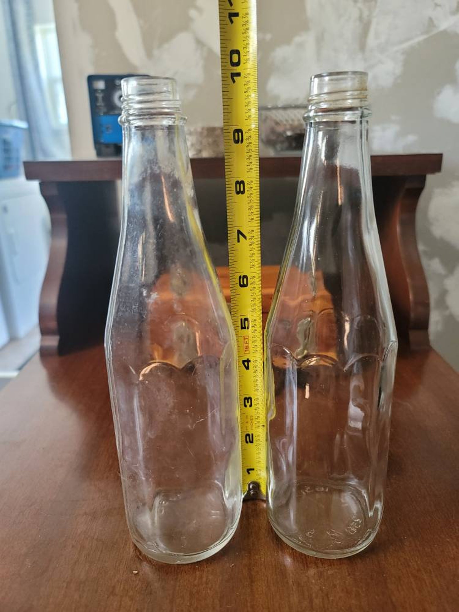 Large vintage condiment bottle set Etsy