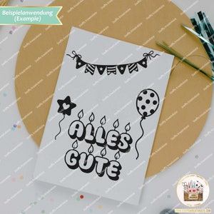 Plotterdatei Geburtstag Bundle deutsche Sprüche SVG, Geburtstag SVG
