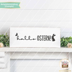 Plotterdatei Ostern Sprüche deutsch Etiketten SVG, Plotterdatei Ostern Schriftzüge, Bundle Ostern Sprüche, Anhänger Sprüche Bild 7