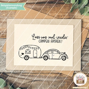 Plotterdatei Camping Wohnwagen SVG, Plotterdatei Camper, Camping Sprüche, Digistamp Camping, Digstamp Wohnwagen, Camping gewerblich image 5