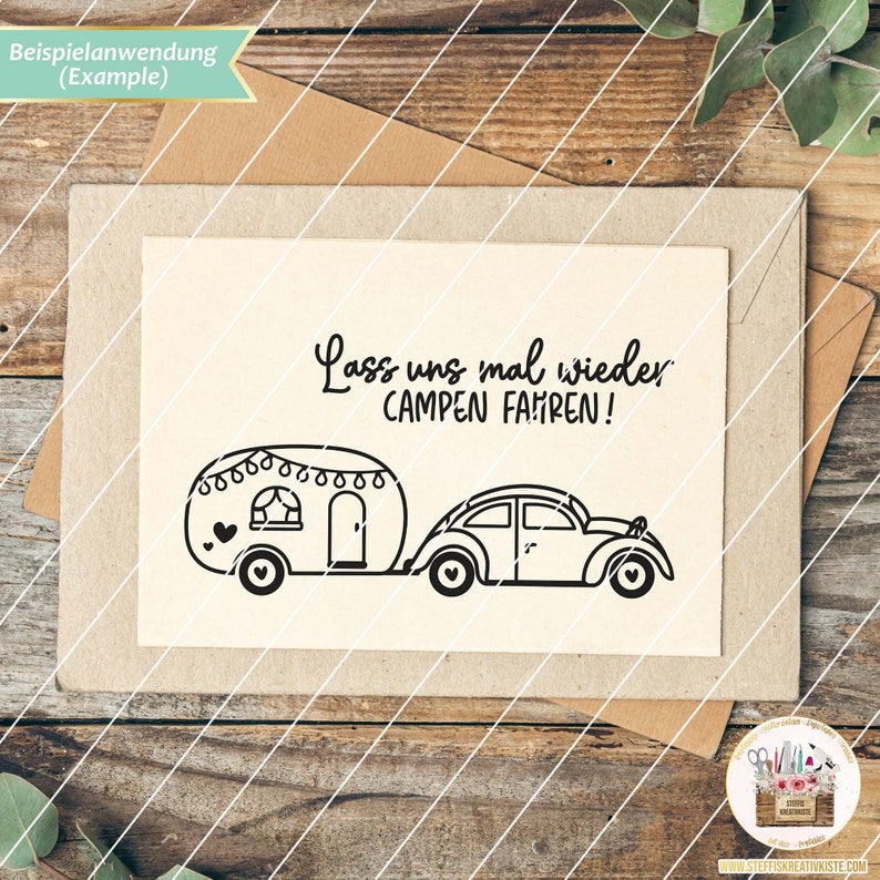 Plotterdatei Camping Wohnwagen SVG, Plotterdatei Camper, Camping Sprüche, Digistamp Camping, Digstamp Wohnwagen, Camping gewerblich image 5