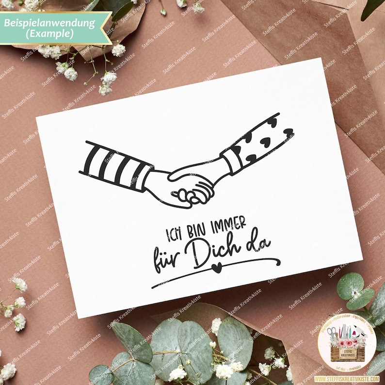 Cut File Hands Arms German Lettering SVG, Hands SVG, Hands PNG, German Saying Bundle, Hands Doodle, Arms Doodle, Arms Bundle commercial image 3