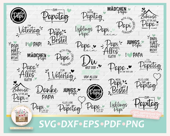 Plotterdatei Vatertag deutsche Sprüche SVG, Papa Sprüche, Papi Sprüche, Digistamp Vatertag, Vatertag SVG, SVG Papa, Vatertag gewerblich