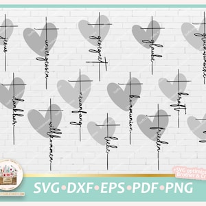 Cut File Church Lettering SVG, Faith SVG, Communion SVG, German Lettering, Candle Lettering, Church Clipart, mourning svg, Cross lettering