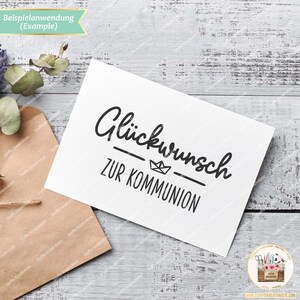 Cut File confirmation Bundle SVG, Bundle communion SVG, Bundle baptism SVG, German Sayings Confirmation, Sayings Communion, Clipart Church zdjęcie 2