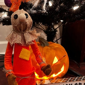 Sam Halloween Decor, Sam trick r treat, Sam trick r treat doll, Sam Gnome, Halloween Decor,Spooky Season