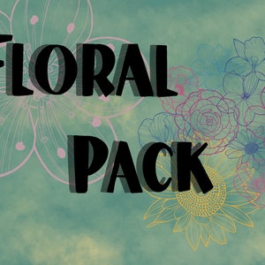 62 Floral Procreate Pinsel